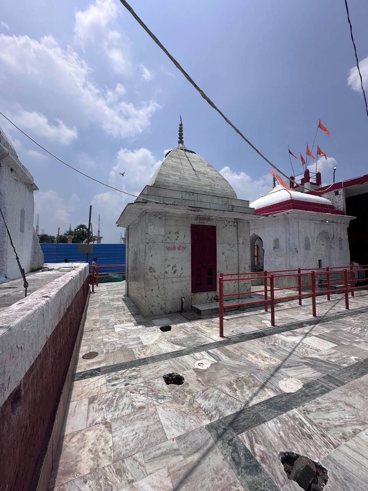 Parvati Mandir shrine in the temple courtyard
